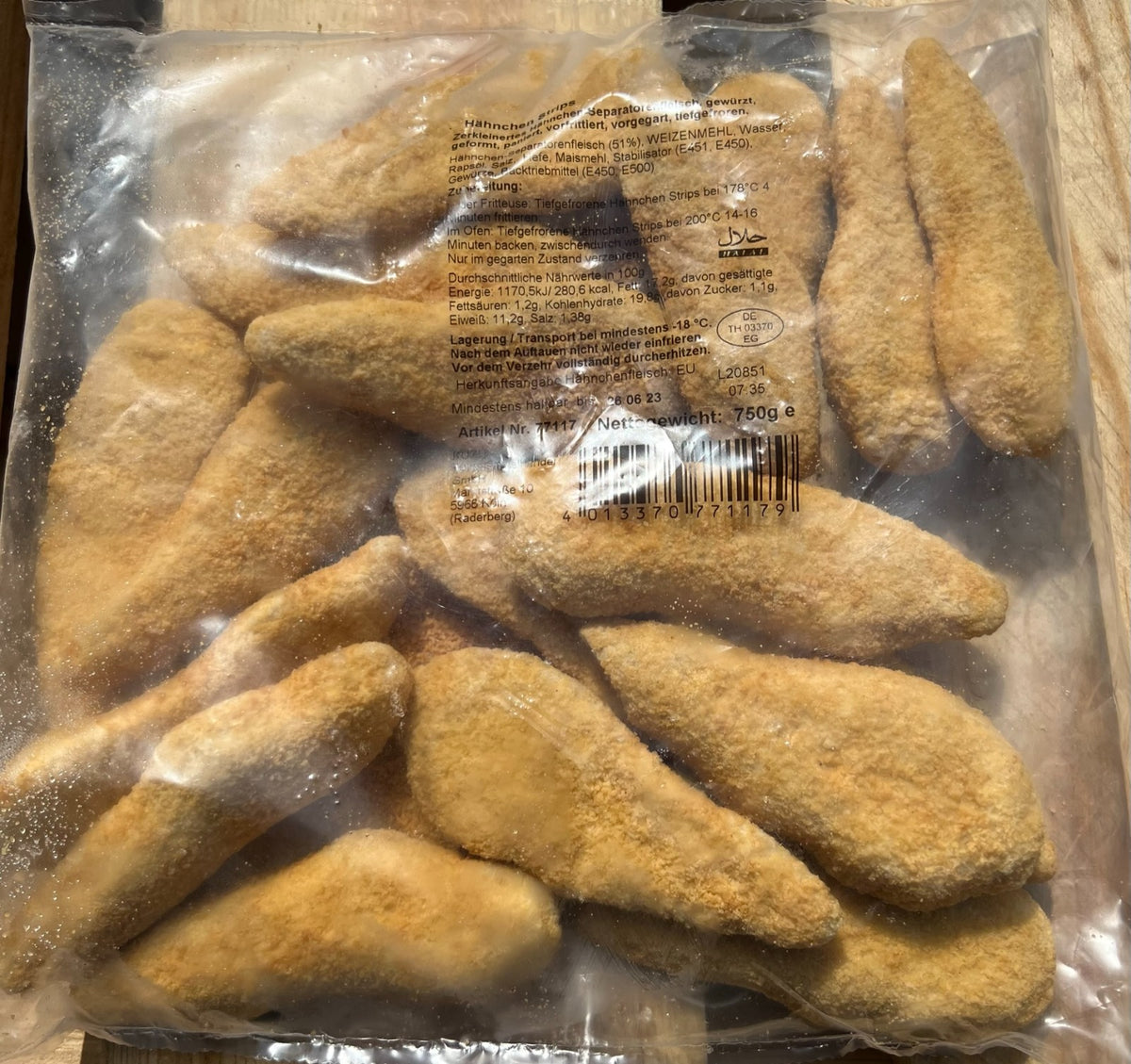Selin Chicken Strips (2) 750 g