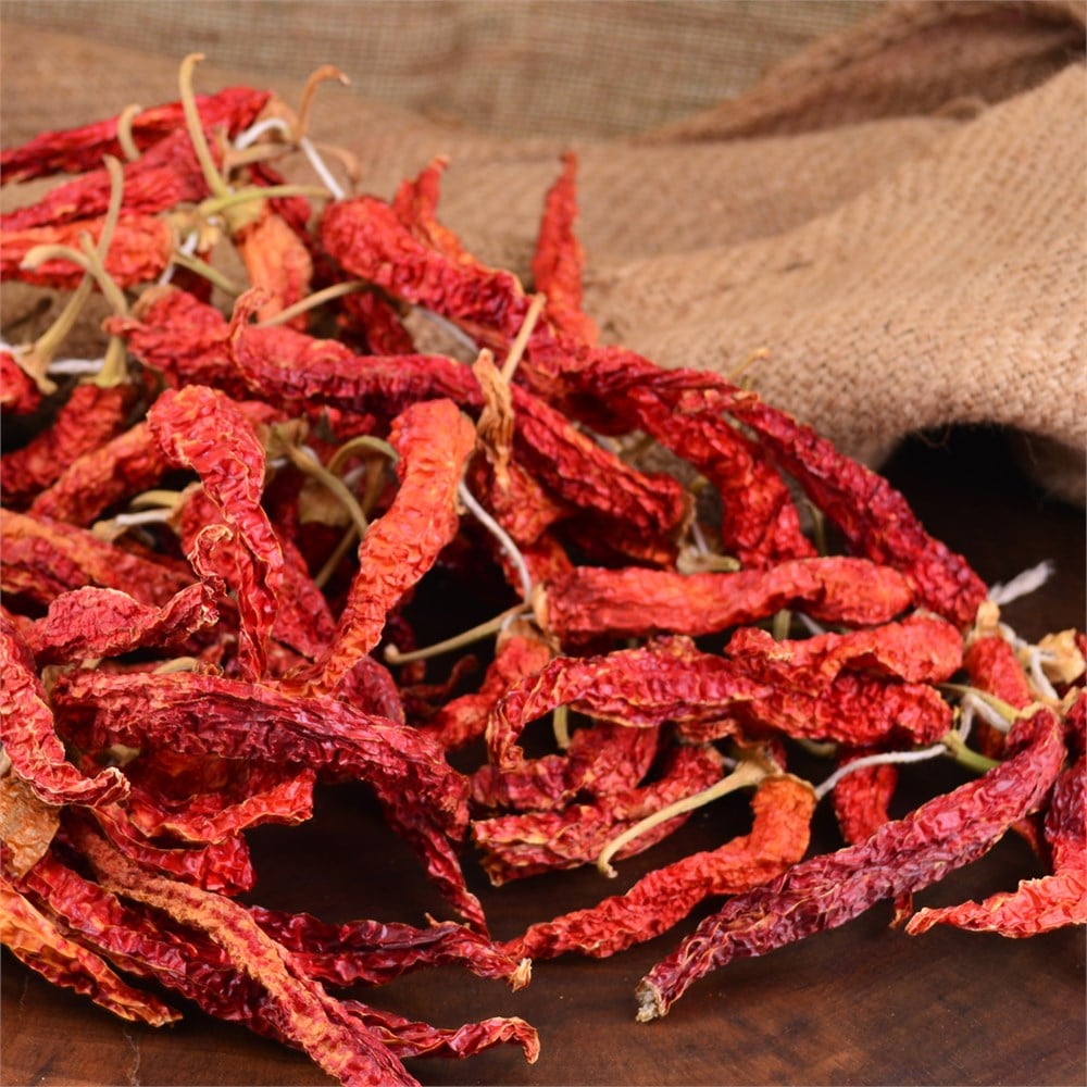 Getrocknete Spitzpaprika zum Braten – 25 Stück